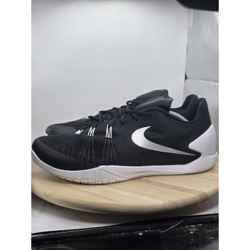 Men's US 14 -Nike Hyperchase Black White Running Basketball Sneaker's 749554-001
